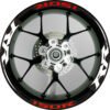 Decal Rim Stiker Honda CBR150R Model Lebar